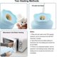 thumbnail image 5 of Mini Hot Water Bottle with Cover, Sturdy Hot Water Bottle Thick and Luxurious Cover Removable and Washable Fast Pain Relief and Comfort(Blue), 5 of 5