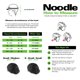 thumbnail image 2 of Casco de bicicleta Joovy Noodle para bebés y niños de 1 a 9 años, 2 of 7