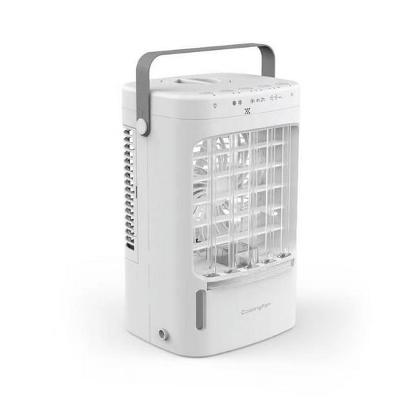 Factory Direct Cross-Border Small Water Cooling Fan USB Mini Desktop Spray Refrigeration Air Conditioner Fan Humidification Air Cooler