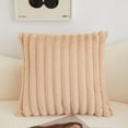 thumbnail image 3 of [IN2XZTR-1 Cream] Polyester Blend Throw Square Pillow Cover  Insert (Double Sides), 3 of 10