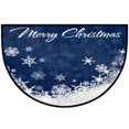 thumbnail image 1 of SIfdSeng Get it Fast Winter Snowflakes Blue Bath Mat Non Soft Microfiber Bathroom Rugs Washable Bathmat Carpet Rug Entryway for Tub Shower Room Floor, 1 of 2