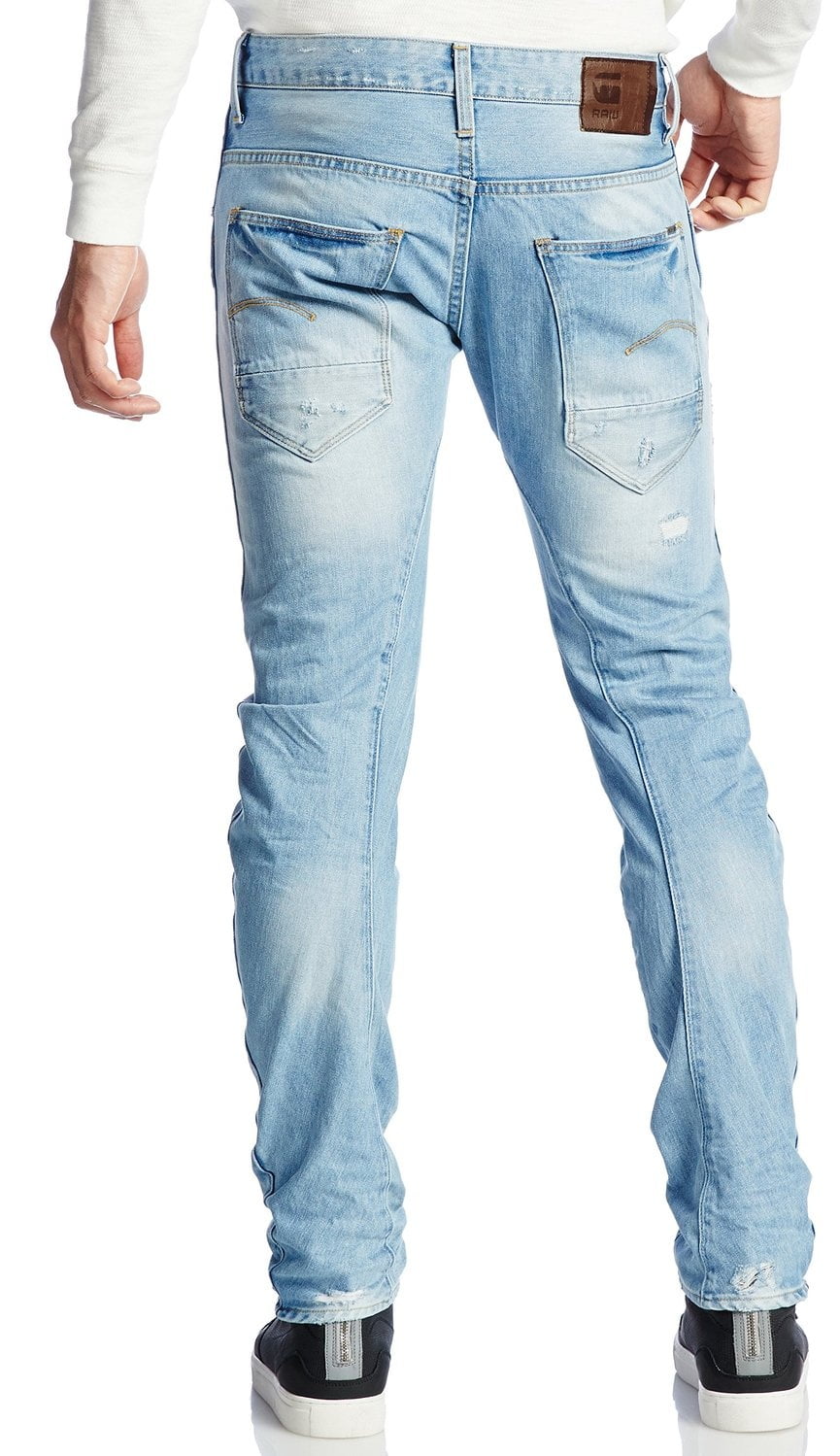 G-star - G-Star Arc 3D Slim Fit in Wisk Denim Light Aged Jean - Mens -  Walmart.com - Walmart.com