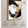 thumbnail image 2 of Golden Ratio Canvas Earth Tone Boho Art by Art Remedy, Gold Frame, 30 x 45, 2 of 7