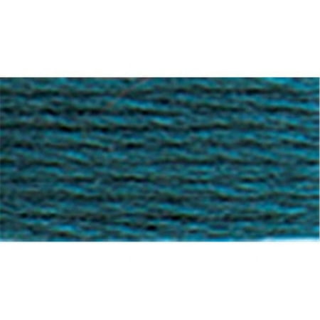 UPC: 0077540394876 | DMC 6-Strand Embroidery Cotton 8.7yd-Ultra Very Dark Turquoise