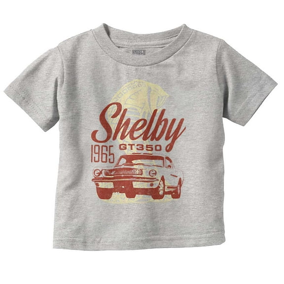 Shelby Motors GT 350 Muscle Car Toddler Boy Girl T Shirt Infant Toddler Brisco Brands 6M