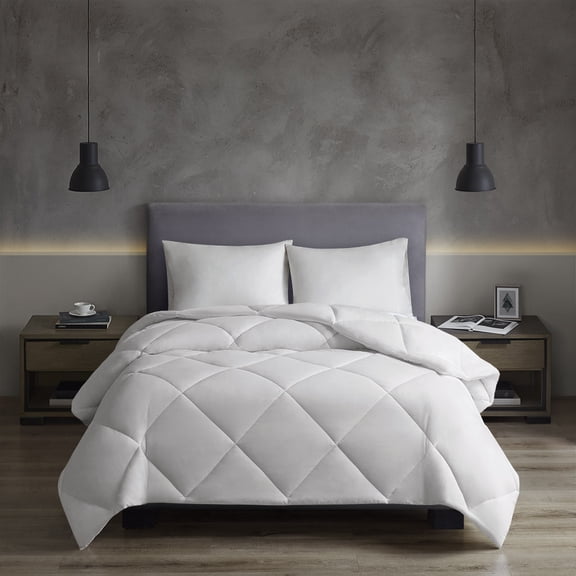 Sleep Philosophy Sleep Philosophy HeiQ Temperature Regulating Comforter, White - Full/Queen