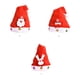 thumbnail image 5 of Billuyoard Sombrero de Navidad Suministros para fiestas Vestido de utilería Tocado de vacaciones Adultos Niños Gorros de Navidad Adorno de Kits de decoración para fiestas Papá Noel, 5 of 6