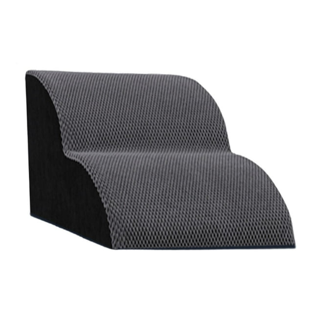 Escaleras para perros pequeños, escaleras para gatos con funda extraíble, prácticas de 2 escalones para mascotas, rampa para perros mayores, sofá