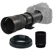 Vivitar 420-800mm f/8.3 Telephoto Zoom Lens for Canon Digital SLR Cameras