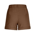 thumbnail image 5 of cfhntfmh Summer Chino Shorts for Women High Waisted Dressy Casual 4 Inch Inseam Mini Thigh Shorts with Pockets, 5 of 7