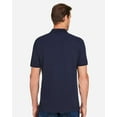 thumbnail image 3 of Harriton M205P Men's Valiant Cotton Snag Protect Pocket Polo-Dark Navy-S, 3 of 6