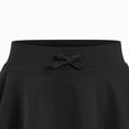 thumbnail image 4 of CAUYDY Girls Skirts Size 10-12 13-14 15-16 Teen Girl Casual Pleated Skirt 3T-9Y Little Big Kid Stretch Waist School Skirts Tween Girls Uniform Skorts Summer (Sizes 9-10 Years,Black), 4 of 6