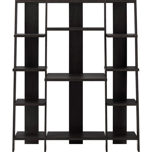 Ameriwood Home 59" Gradient Ladder Desk/Bookcase, Espresso - image 3 of 5