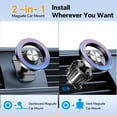 thumbnail image 2 of Soporte para teléfono de coche Kaistyle Magsafe con ventilación, rotación de 360°, 2 of 7