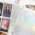 thumbnail image 5 of Photo Card Binder Kpop, Frosted Photocard Loose-Leaf Album,Postcards Photocards Camera, 5 of 5