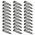 thumbnail image 2 of Kayannuo 30 Pcs Large Metal Snap Hair Clips No Slip Hair Barrettes Girls Women Hair Accessories Home Decor, 2 of 7