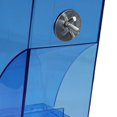 thumbnail image 4 of thinsony Seed Feeding Automatic Container Box Parrot Feeder Pet Bird Cage Food Feeder Blue, 4 of 8