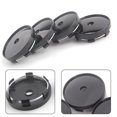 thumbnail image 2 of 4pcs Black Wheel Hubs Center Hub Cap 60mm Wheel Rim Hub Cover Electroplated Snap-On Hub Cap Car Accessories, 2 of 7