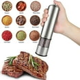 thumbnail image 1 of Electric salt shaker, salt & pepper mill, ceramic grinder, 1 of 6