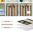 thumbnail image 4 of Yayeee Foldable Storage Basket for Shelves with Handles Waterproof Cloth Bins, Abstract Dots, 4 of 7