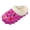 Hot Pink, variant on Womens Fleece Lined House Slippers Funny Massage Bubble Slippers Platform Non Slip Winter Warm Indoor Slippers Size 6
