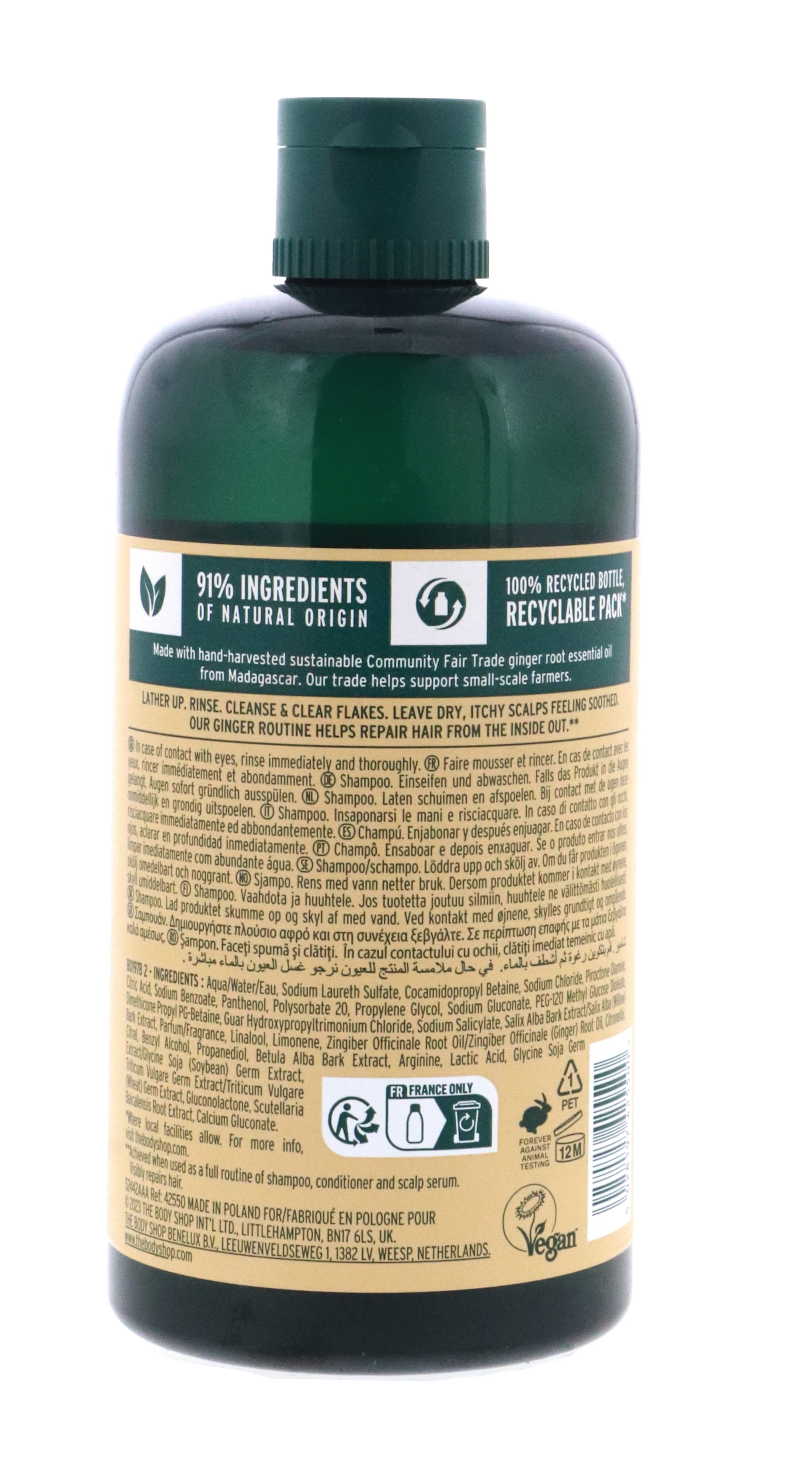 The Body Shop - Ginger Anti-Dandruff Shampoo (400ml)