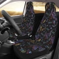 thumbnail image 3 of Fotbe Lavender Flowers Pattern Automotive Seat Covers for Cars Trucks and SUVs – Car Seat Covers for Front Seats,Protective Seat Covers,Vehicle Seat Covers, Set of 2, 3 of 9