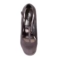thumbnail image 4 of Breckelles Cilo-35 New Women Suede Round Toe Buckled Round Toe Platform Wedge, 4 of 5