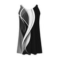 thumbnail image 6 of gakvbuo Summer Beach Cover Up Dresses For Women Casual Crew Neck T Shirt Dress Sleeveless Sundress Tank Mini Dress, 6 of 6