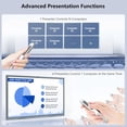thumbnail image 6 of Presentation Clicker,Clicker for PowerPoint Presentations,PowerPoint Clicker with Pointer for Presentations,Pointer Clicker Presentation Remote - White, 6 of 8