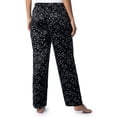 thumbnail image 4 of Fruit of The Loom Women's Fleece Pajama Sleep Pant, Sizes S-3X, 4 of 8