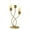 Gold, variant on Bxaolu Taper Candle Stick Holder - Gold Candlestick Holders Metal Vintage Decor Dinner Table Dining Room Centerpieces Decorations for Wedding Fireplace Mantel Housewarming Gift