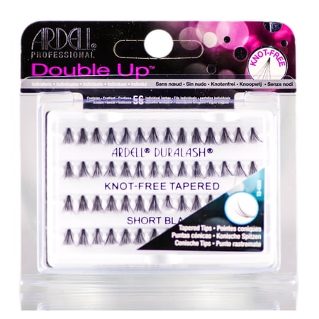 Ardell Knot-Free Tapered Double Up Lashes - Short Black