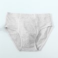 thumbnail image 5 of Hpapadks Boys Underwear Kids Solid Color Comfortable Breathable Leakproof Underpants Light Gray 9-10 Years, 5 of 6