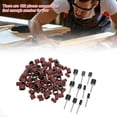 thumbnail image 4 of Banda De Pulido ANGGREK Kit De Tambor De Lijado De Grano 120 Para Máquina Rotativa Para Metal Para Madera, 4 of 8