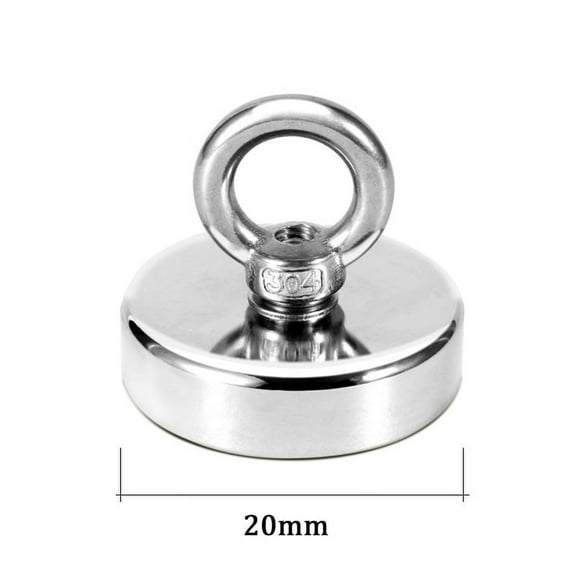 Super Strong Neodymium Fishing Magnets Heavy Duty imanes Magnet with Countersunk Hole Eyebolt for Salvage Magnetic Fishing