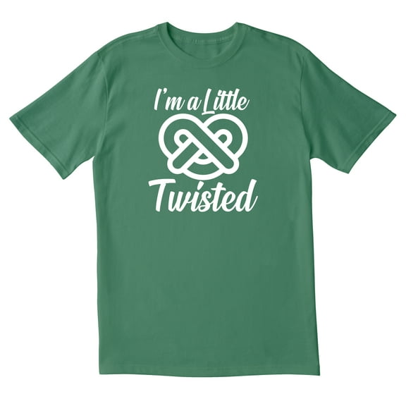 TotallyTorn I'm A Little Twisted Novelty Sarcastic Funny Mens Graphic T Shirts