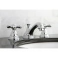 thumbnail image 2 of Kingston Brass Royale Two Handle 8" to 16" Widespread Lavatory Faucet with Brass Pop-up, 2 of 3