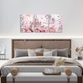 thumbnail image 4 of Princess Castle Canvas Wall Art for Living Room Bedroom Cute Unicorn Butterfly Wall Painting Posters and Prints Kids Pink Rose Flowers Picture Wall Decor Bathroom Wall Art, 4 of 6