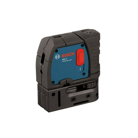 Electronic Self Leveling Single - Bosch GPL 3 R 100 feet Self Leveling 3 Point Laser Alignment with Mounting Strap and Belt Pouch (New Open Box)