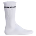 thumbnail image 2 of JACK&JONES Calcetines de Tenis para Hombre, Paquete de 12 - JACLOGO, Talla única Blanco 40-46, 2 of 3