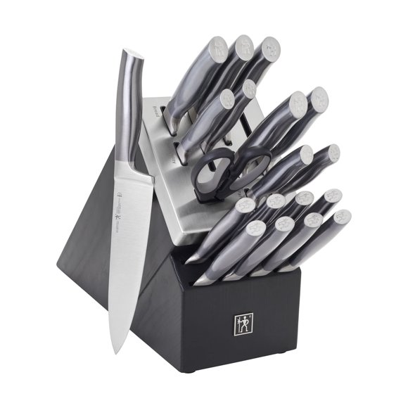 Juego de cuchillos HENCKELS Graphite, 20 piezas, autoafilables con bloque