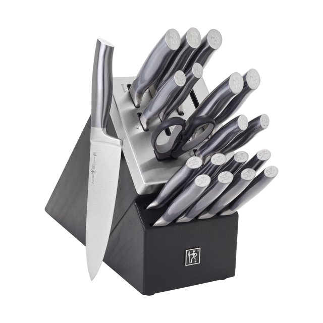 Juego de cuchillos HENCKELS Graphite, 20 piezas, autoafilables con bloque