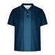 thumbnail image 4 of Blusa y camisa de manga corta con cuello vuelto Camisa casual de manga corta para hombre con cuello de manga corta estampado Top/camisa para hombre Tops para hombre, 4 of 5