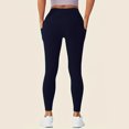 thumbnail image 4 of Leggings with Pockets for Women High Waisted Tummy Control Workout Hip Lift Yoga Pants Activewear Soft Stretchy Athletic Casual Yoga Pants, 4 of 4