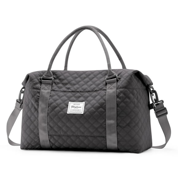 Bolsa de viaje HYC00 para mujer, 30 L, gris oscuro