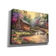 thumbnail image 2 of Epic Graffiti 'Brookside Retreat' by Chuck Pinson, Canvas Wall Art, 34"x26", 2 of 2