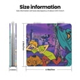 thumbnail image 3 of Lsque Scooby-Doo Pattern Cosmetic Mirror 2.6 Inch Round Handheld Travel Pocket Makeup Mirror, 3 of 8
