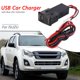 thumbnail image 5 of Cargador con voltímetro LED azul 12V 24V a 5V 2.1A enchufe de cargador USB para coche FLhrweasw 100% nuevo, 5 of 6