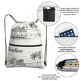 thumbnail image 3 of Zufioo Summer Vacation Scene With Camping Van Drawstring Backpack Sport Gym Sackpack for Women Men, 3 of 6